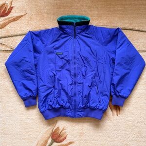 Vintage Columbia Sportswear Purple Fleece Lined Jacket Men’s L 90s